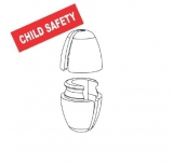 Spojka guličkovej retiazky Child Safety - 3ks