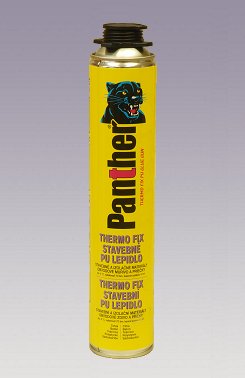 Pena PU lepidlo stavebné TermoFix 800ml pištoľové