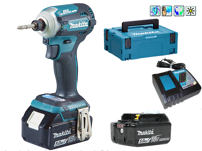 Makita DTD172RTJ AKU rázový skrutkovač