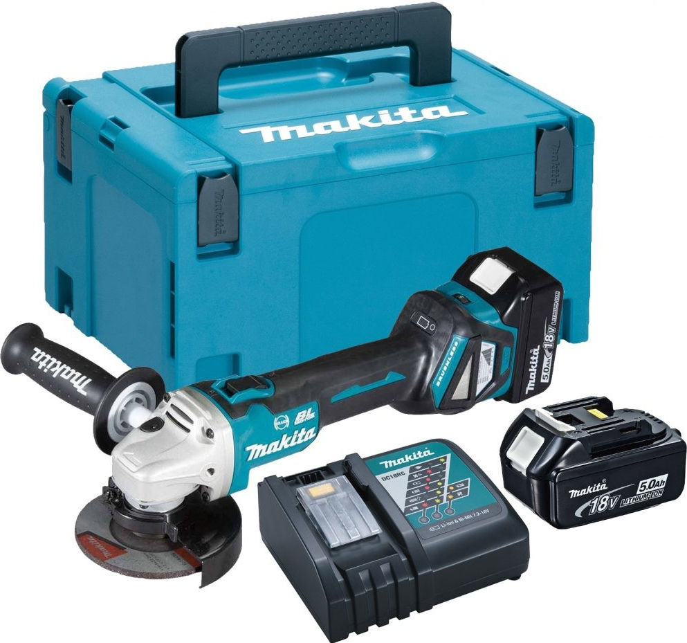 Makita AKU uhlová brúska DGA513RTJ