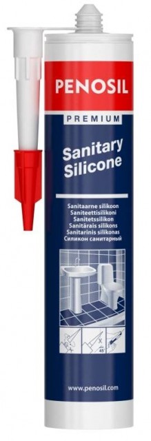 Silikón sanitárny biely 300ml