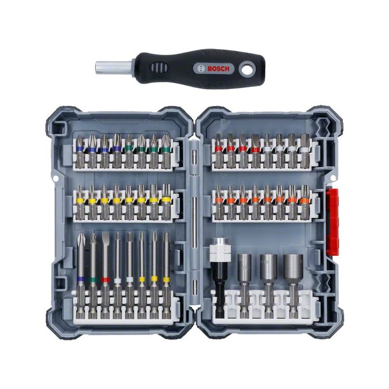 Bosch sada 44+1d. bitov a kľúčov